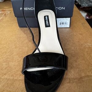 Nine West Black Patent Heels